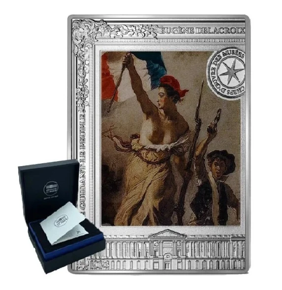 10 euros 2023 BE, "Liberty guiding the people". Museum Masterpieces