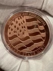 1 OZ DOUBLE EAGLE IN GOD WE TRUST ROUND 1 Oz .999 Pure Fine Copper BU