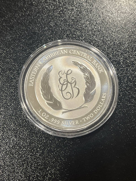 Royal Mint st kitts & Nevis Silver Proof Coin 2023