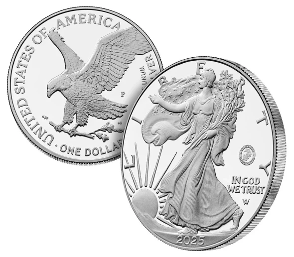250th Anniversary Marine Corps American Eagle One Ounce Silver Proof Coin
