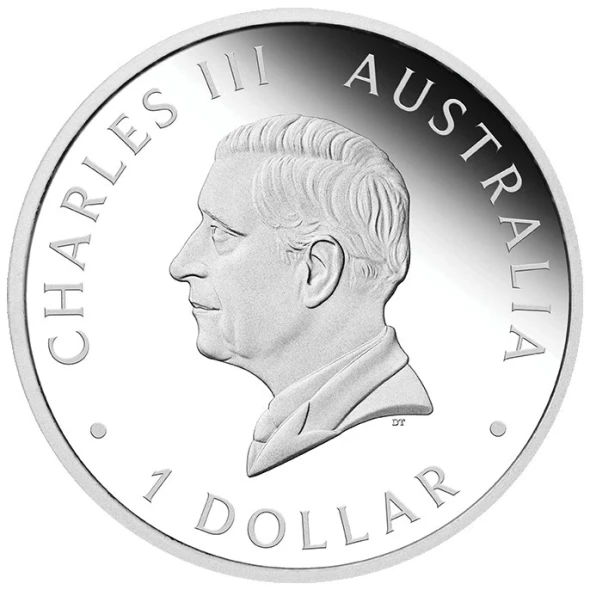The Perth Mint´s 125th Anniversary Australia 1$ 2024 99,99% Proof Silver Coin