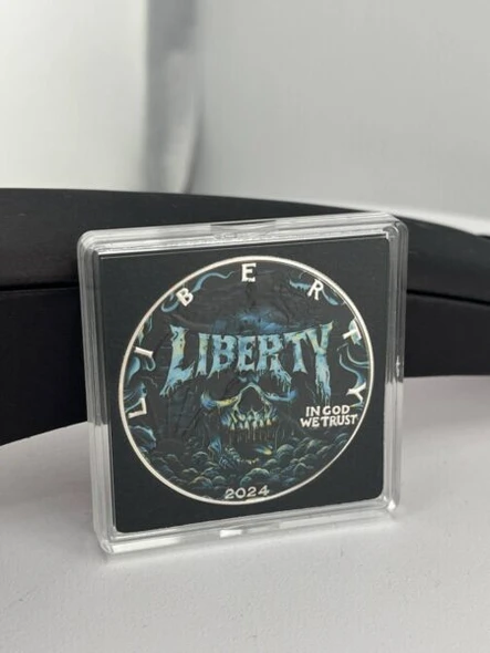 2024 LIBERTY Colorized 1 oz Silver Coin $5 United state Coins