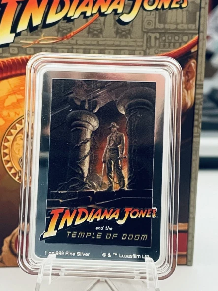 2023 Indiana Jones - the Temple of Doom - 1oz Silver Proof Coin