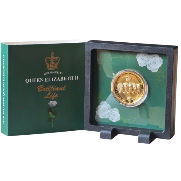2025 Niue Brilliant Life of Queen Elizabeth II $1 High Relief Copper Proof