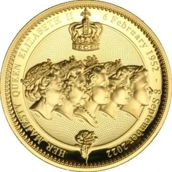 2025 Niue Brilliant Life of Queen Elizabeth II $1 High Relief Copper Proof