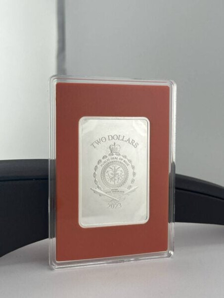 Uncommon 2023 Niue Marvel Trading Coins Orange - Falcon 75/150