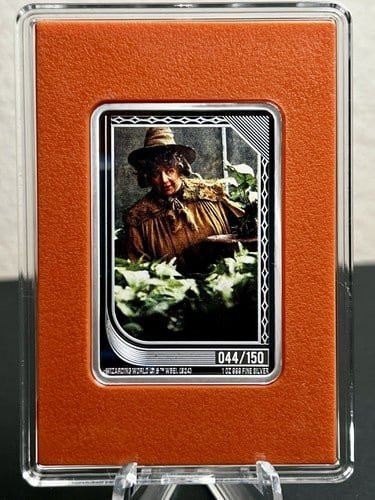 2024 Agoro HARRY POTTER Trading Coin POMONA SPROUT Low #44 Topaz 1oz Silver