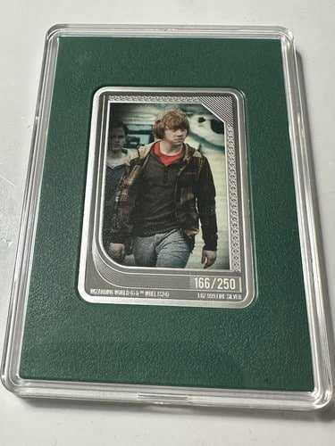 2024 Niue Harry Potter Trading Card Coins 1 Oz Silver - Ron Weasley #166/250