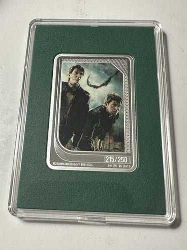 2024 Niue Harry Potter Trading Card 1 Oz Silver - Fred & George Weasley #215/250