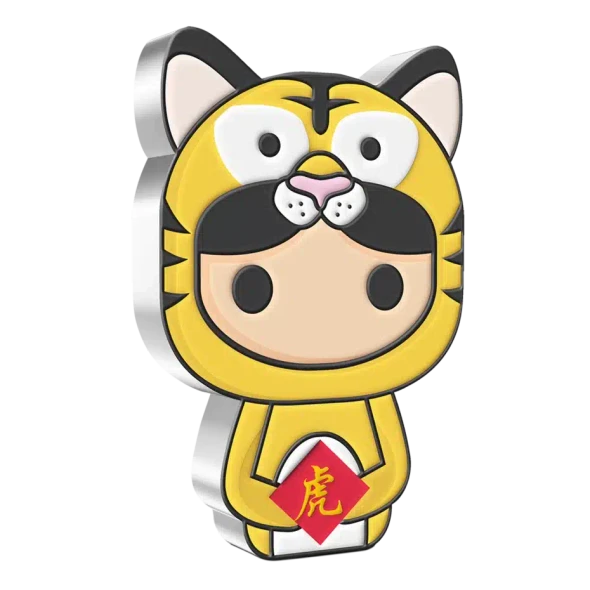 2022 Chibi Coin Collection Lunar Series: Year of the Tiger 1oz Silver Coin