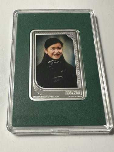 2024 Niue Harry Potter Trading Card Coins 1 Oz Silver - Cho Chang #103/250