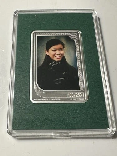 2024 Niue Harry Potter Trading Card Coins 1 Oz Silver - Cho Chang #103/250
