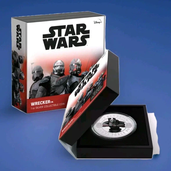 Niue - 2022 - 1 Oz Silver Proof Coin - Star Wars™ The Bad Batch™ - Wrecker