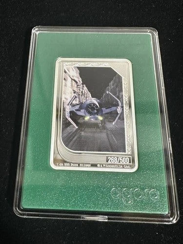 2025 Niue Star Wars Original Trilogy Mint Trading 1 Oz |TIE Advanced x1 #268/500