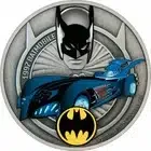 2021 - 1 oz Silver Proof Coin - DC Comics 1997 Batmobile Coin Niue