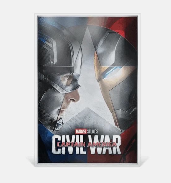 2025- Marvel – The Infinity Saga Phase Three - Captain America: Civil War 1.5oz