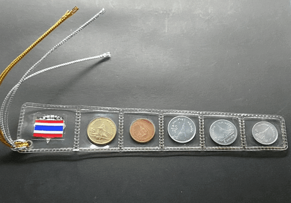 Bookmark set featuring unused 2008 coin.