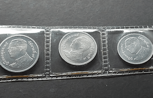 Bookmark set featuring unused 2008 coin.