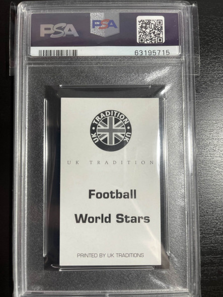ROBERTO CARLOS GEM MINT PSA 10- 2006 UK TRADITIONS FOOTBALL WORLD STARS