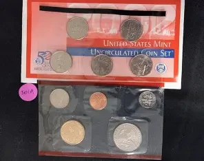 2002 - United States Mint Uncirculated Coin Set Denver Mint