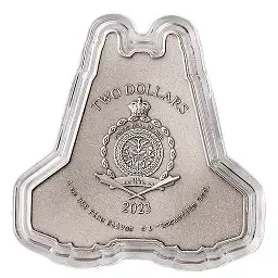 2023 Niue 1 oz Silver $2 Star Wars Bo-Katan Gauntlet Starfighter