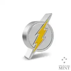 2021 NIUE $2 DC The Flash Emblem 1oz Silver Coin