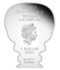 2023 THE PHANTOM 1oz Colored .9999 SILVER MINTED MINI $1 COIN Mintage: 1500!