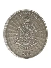 2023 - Coco World of Cryptids 1 oz Antique finish Silver Coin 2$ Niue