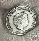 2022 - ATHENA Goddesses of Olympus 1 Oz Antique Silver Coin 1$