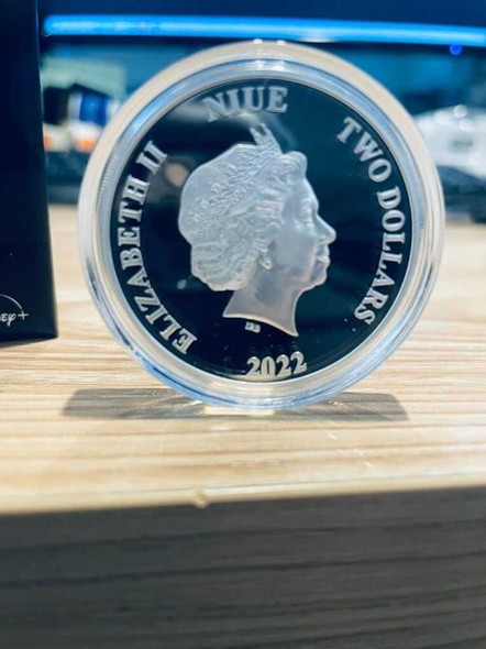 2022 - 1 OZ Silver Proof Coin - Star Wars Classic - Adorable Grogu