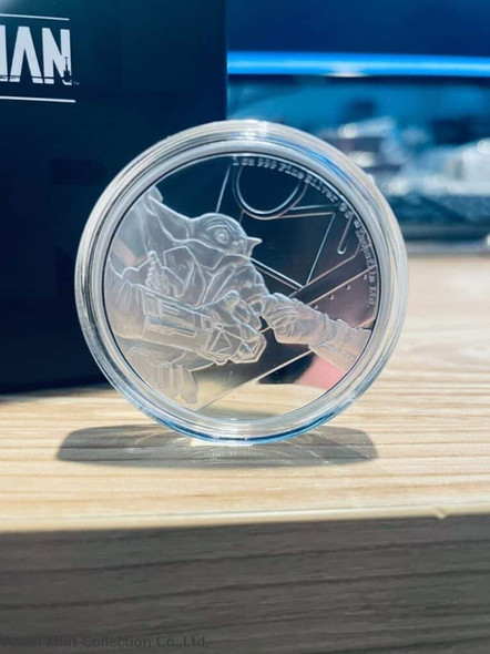 2022 - 1 OZ Silver Proof Coin - Star Wars Classic - Adorable Grogu