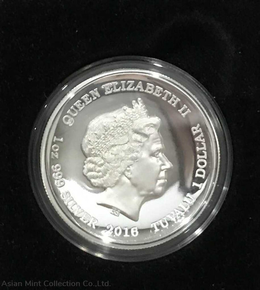 2016 Ancient Mythical Creatures 2oz Silver High Relief Antiqued Coin