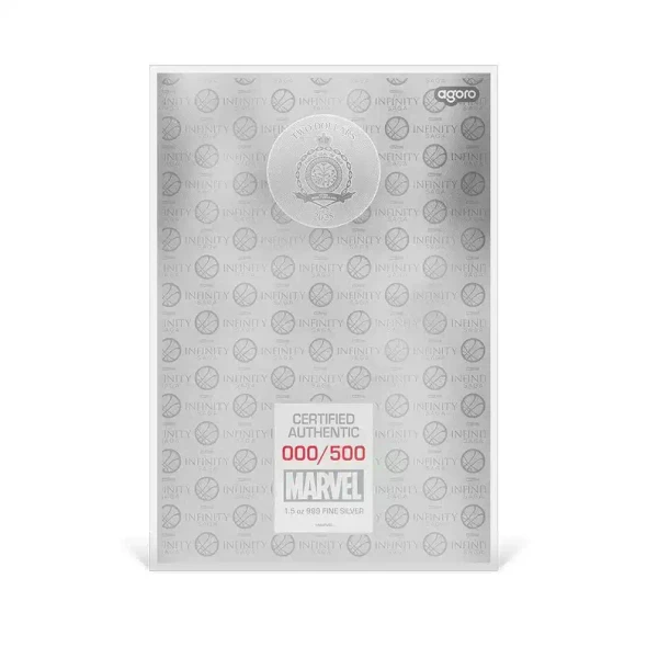 2025 - Marvel – The Infinity Saga Phase Three - Doctor Strange Foil 1.5oz Silver