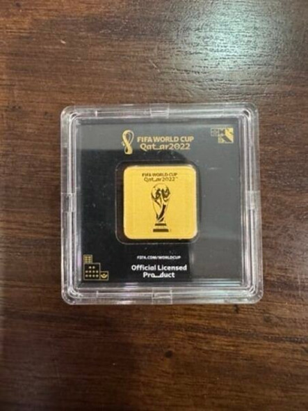 FIFA World Cup Qatar 2022 - 5 g Gold Bullion Bar