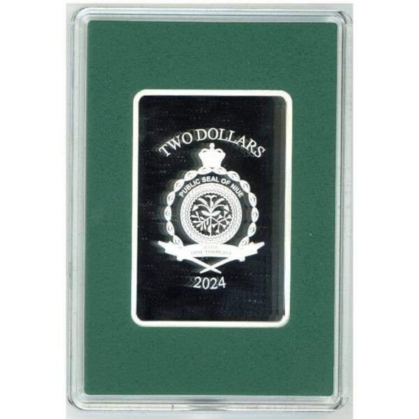 Simba 2024 $2 Disney Mint Trading Silver Coin Niue NZ Mint COA #139/250