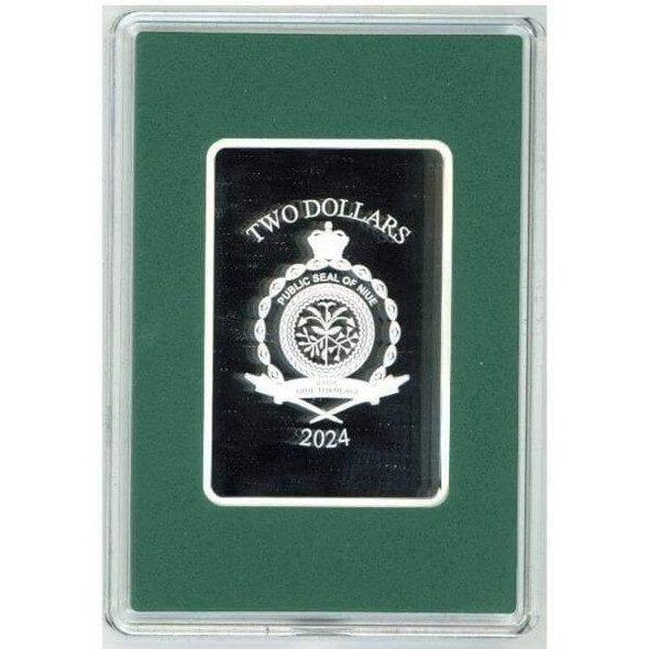Mowgli 2024 $2 Disney Mint Trading Silver Coin Niue NZ Mint COA #184/250