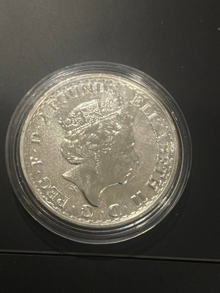 2023 - Britannia Bitcoin Classic Design 1oz 999 Silver COLOR EDITION