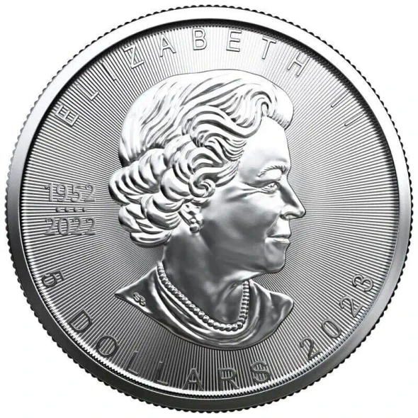 2023 Canada Mexico Skull 1 oz Silver Color Coin - COLOR EDITION