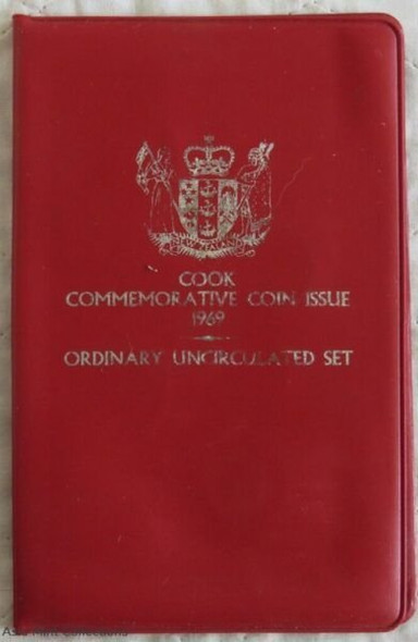 1969 NEW ZEALAND 7 COIN UNCIRCULATED SPECIAL ISSUE MINT SET - sealed pack