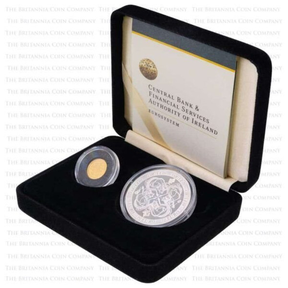 2007 - Euro coin set, "Celtic Culture", €20 gold & €10 silver
