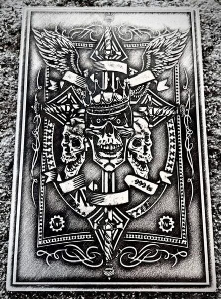 The Kingdom 1 oz .999 Silver Card Bar North View Products