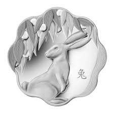 2011 $15 Lunar Lotus Year of the Rabbit - Sterling Silver Coin