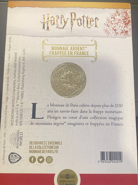 2021 - Harry Potter and the Half-Blood Prince - 10 Euros Silver Color (MDP)