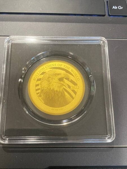 2022 - Münze | Coin Bald Eagle Feingold 999/1000 | Fine Gold 999/1000