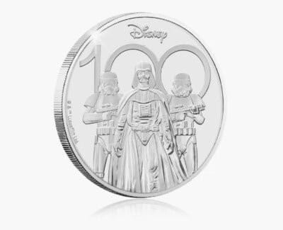 2023 - Star Wars Darth Vader and Storm Troopers BU Coin Disney Release