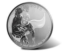 2015 Canada Superman 1/4oz Silver Coin SP 69