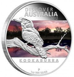 2012 Kookaburra 1oz Silver Proof Coin