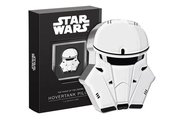 2022 Niue The Faces of the Empire Hovertank Pilot 1oz Silver Coin