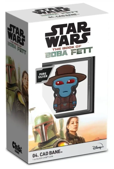 2022 - 1 Oz Silver Proof - Star Wars -The Book of Boba Fett Cad Bane