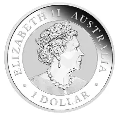 2022 - Australia Wombat 1 oz 9999 Silver $1 Silver Coin ST
